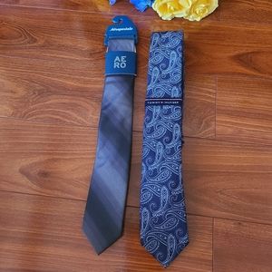 Set of 2 Ties (Tommy Hilfiger & Aeropostable)